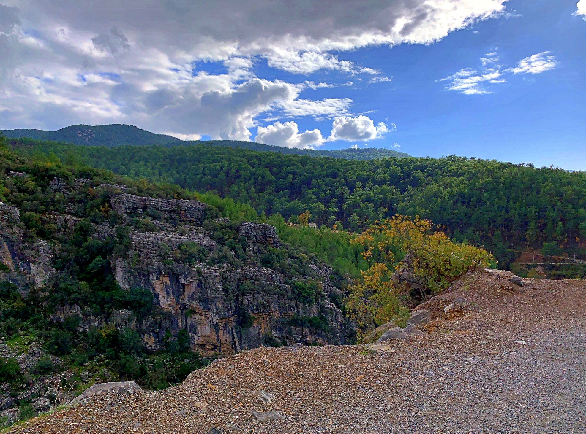 A landscape in Alanya