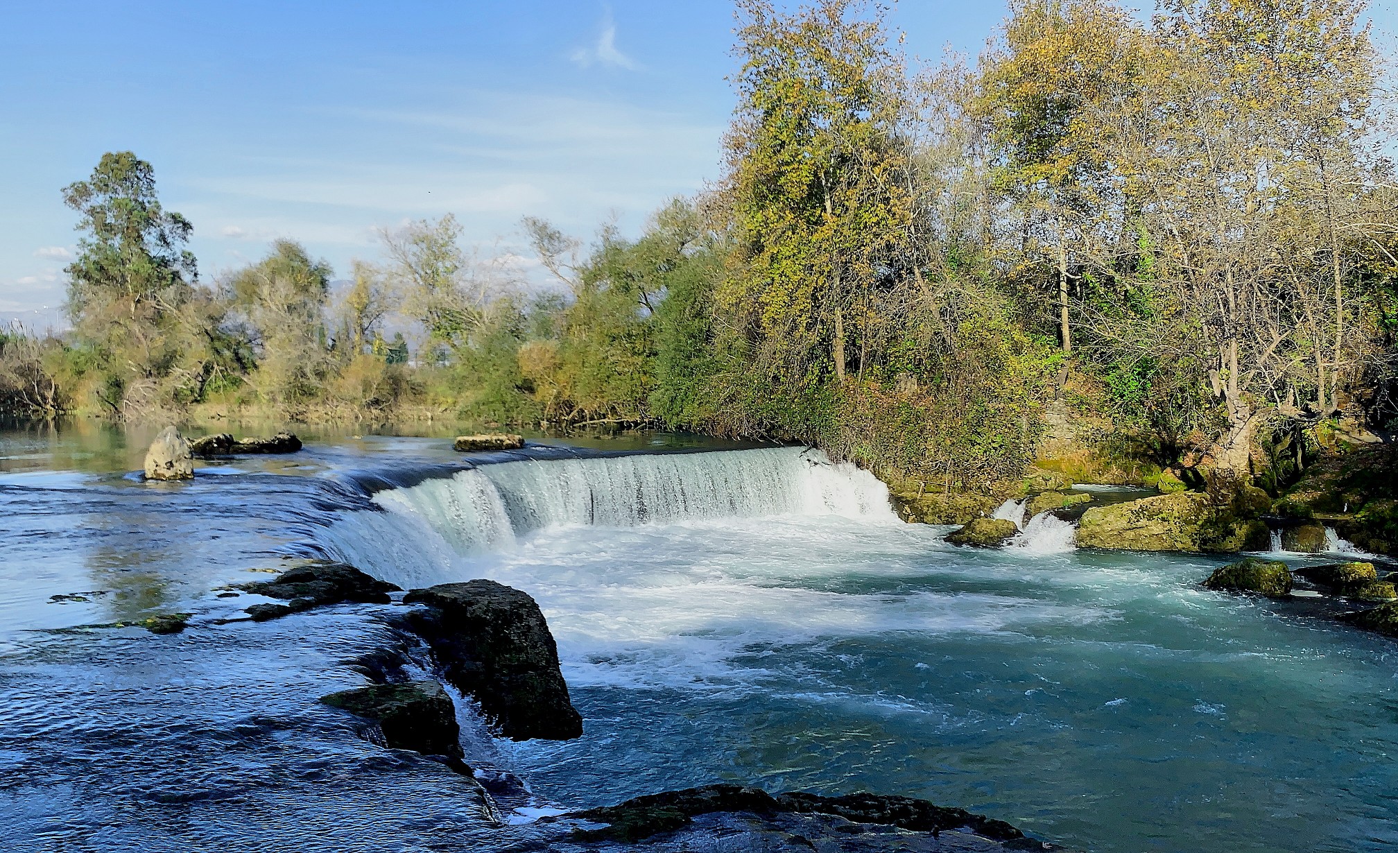 A little waterfall in Manavgat, Southern Turkey